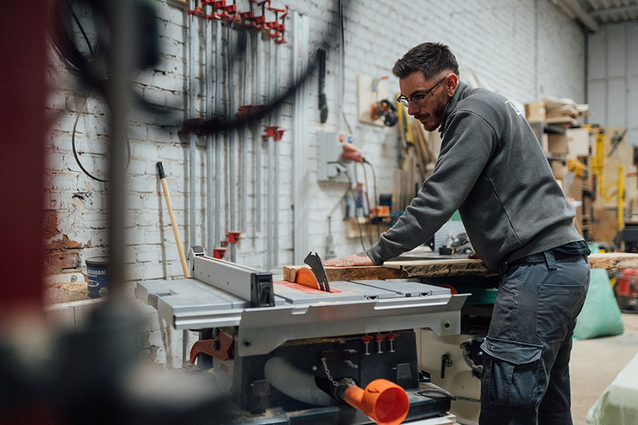 Spazio di lavoro La Taula Woodlab